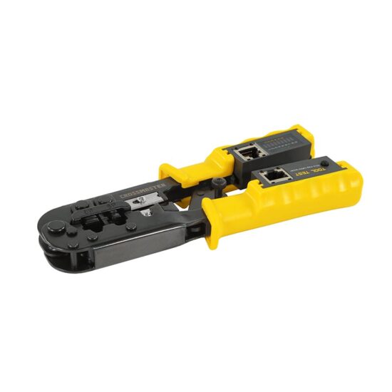 Pinza Crimpeadora Pela y Corta Cables – Con Tester