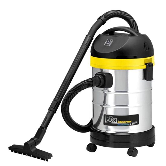 Aspiradora BTA Polvo y Líquido Acero Inoxidable 30 L