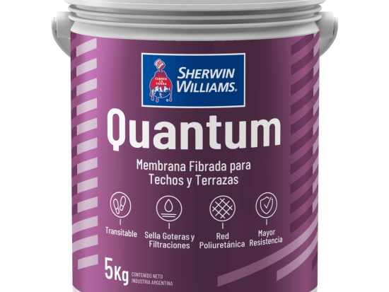 Quantum Membrana Fibrada para Techos y Terrazas