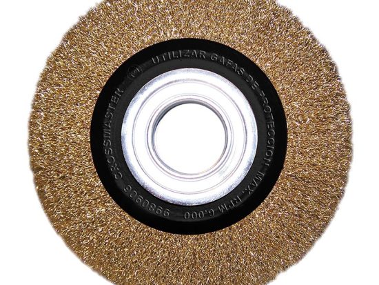 Cepillo Circular de Alambre – Rizado
