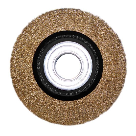 Cepillo Circular de Alambre – Rizado