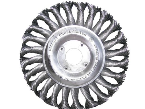Cepillo Circular de Alambre – Trenzado