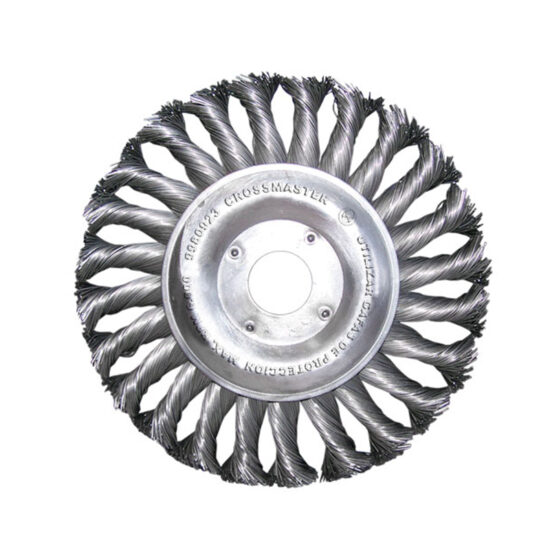 Cepillo Circular de Alambre – Trenzado