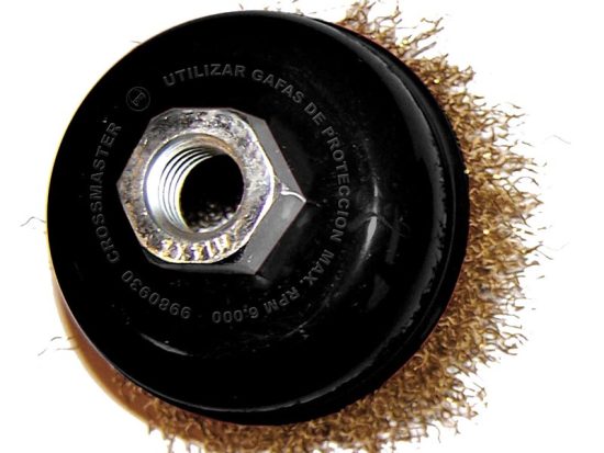 Cepillo Copa de Alambre – Rizado