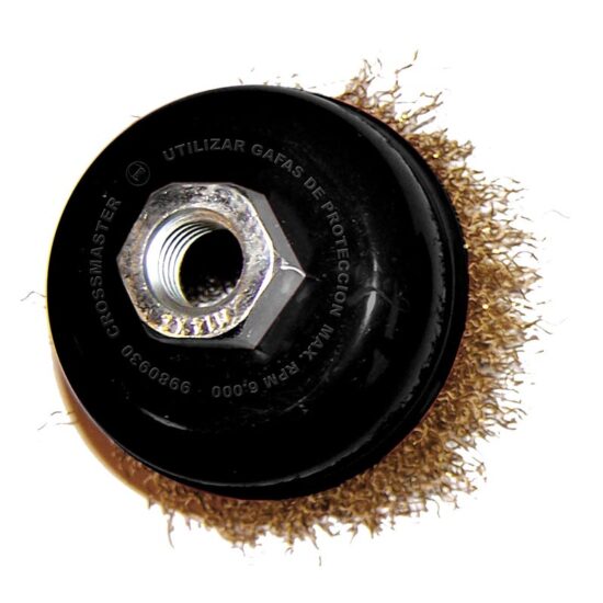 Cepillo Copa de Alambre – Rizado