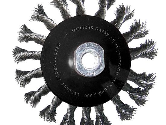 Cepillo Cónico de Alambre – Trenzado