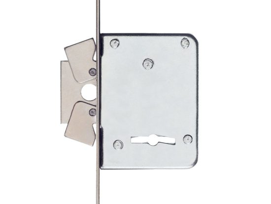 Alternative view of Cerrojo de Embutir para Placard Corredizo 17×100 mm