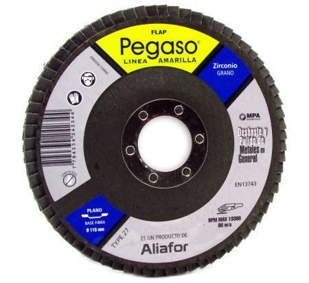 Discos Flap – Zirconio – Base Fibra 115 mm
