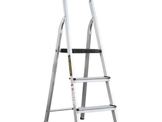 Escalera de Aluminio 3 Escalones Plegable