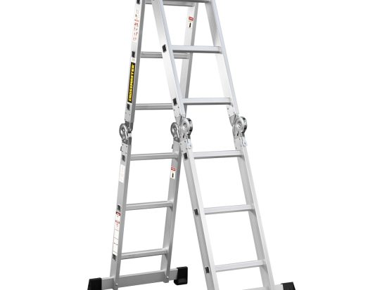 Escalera de Aluminio Plegable 4×3