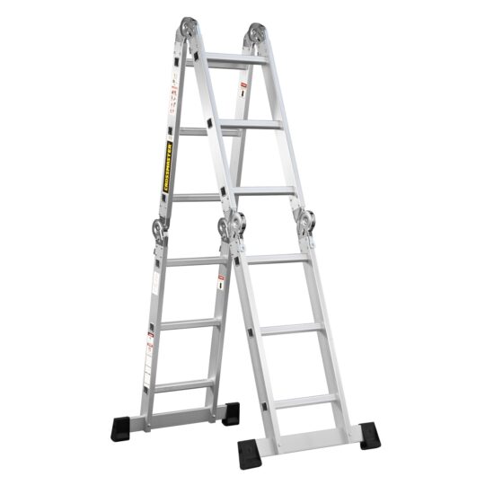 Escalera de Aluminio Plegable 4×3